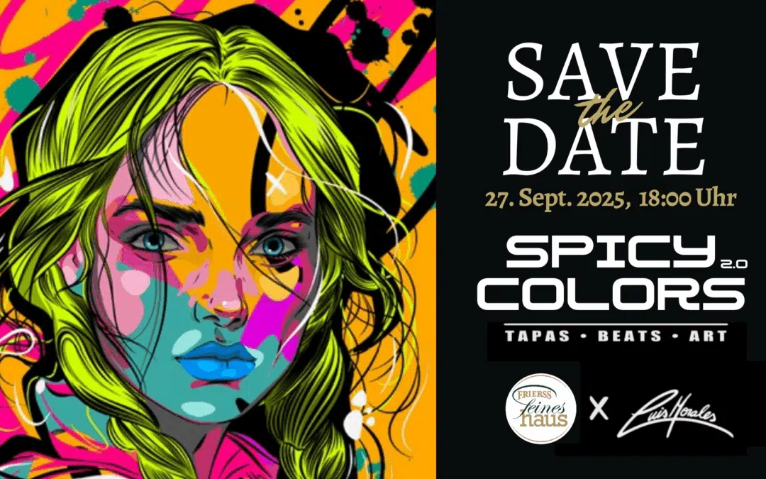 Spicy Colors 2.0 – Tapas, Beats & Art am 27.09.2025 – gleich Ticket kaufen!