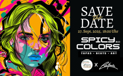 Spicy Colors 2.0 – Tapas, Beats & Art am 27.09.2025 – gleich Ticket kaufen!